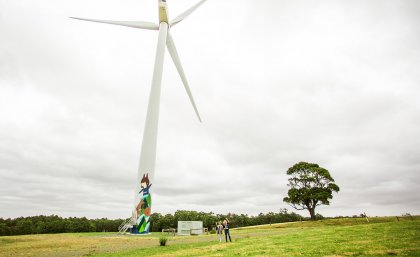 Hepburn Wind, a 4.1MW two-turbine wind farm cooperative Hepburn Wind, a 4.1MW two-turbine wind farm cooperative